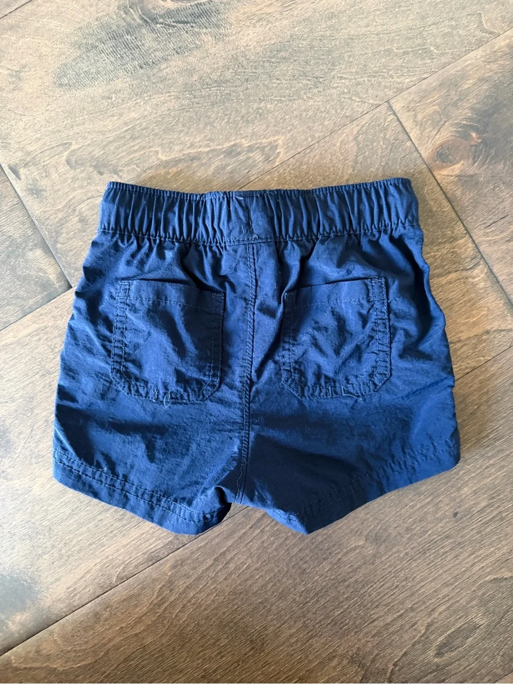 Old Navy Patriotic Gray Tee, White Tank & Navy Shorts Set